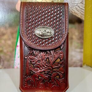 Praying Cowboy Western Phone Holster for XL phones gift item for him